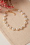 Heliophilia Silver Pulsera de Metal Dorada Ajustable